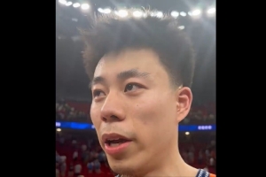 命中关键三分！张镇麟：不会因为投丢了而不敢继续投 我不会这样配图