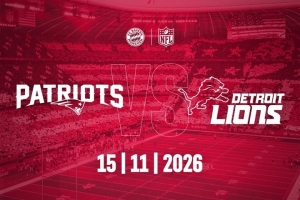 拜仁确认NFL慕尼黑赛对阵:11月15日底特律雄狮vs新英格兰爱国者配图